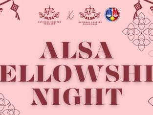 Fellowship Night ALSA Thailand x ALSA Philippines