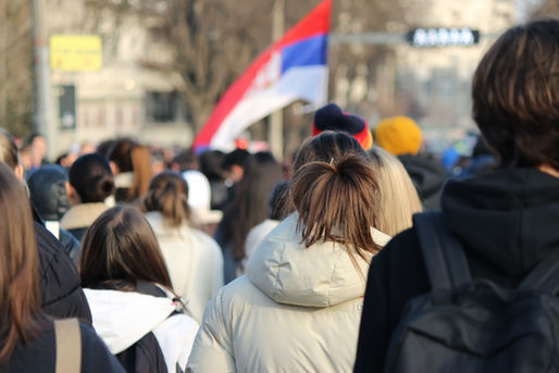 Students protests in Serbia