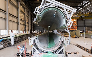 Wind blade rüzgar türbünü kanat kalıbı yapımı