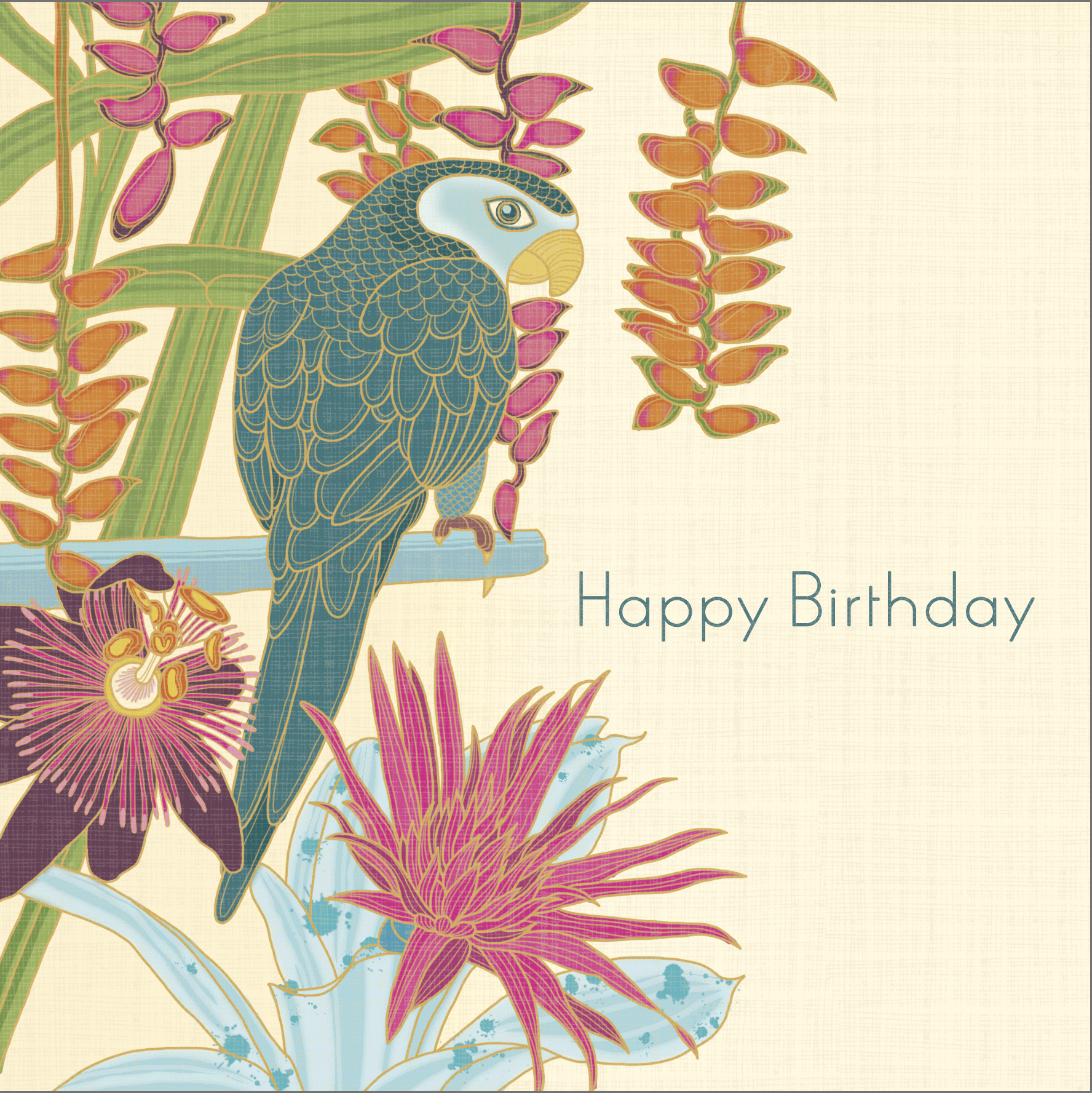 Tropical Parrot