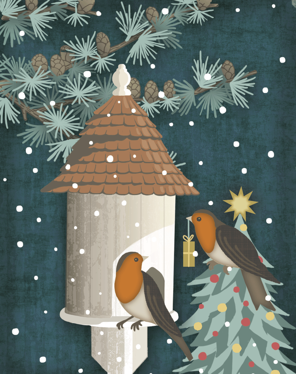 Christmas Robins