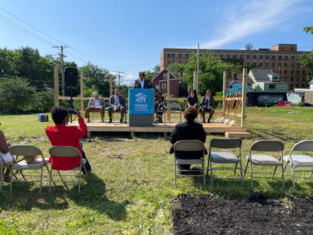 Groundbreaking and Press Conference with the Pittsburgh Land Bank and Habitat Pittsburgh