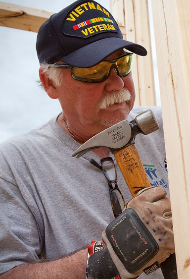 Habitat for Humanity Veteran Volunteer