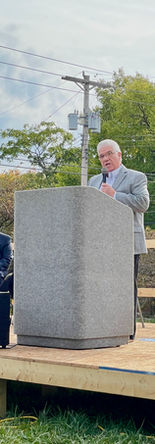 Groundbreaking of townhome development in Larimer