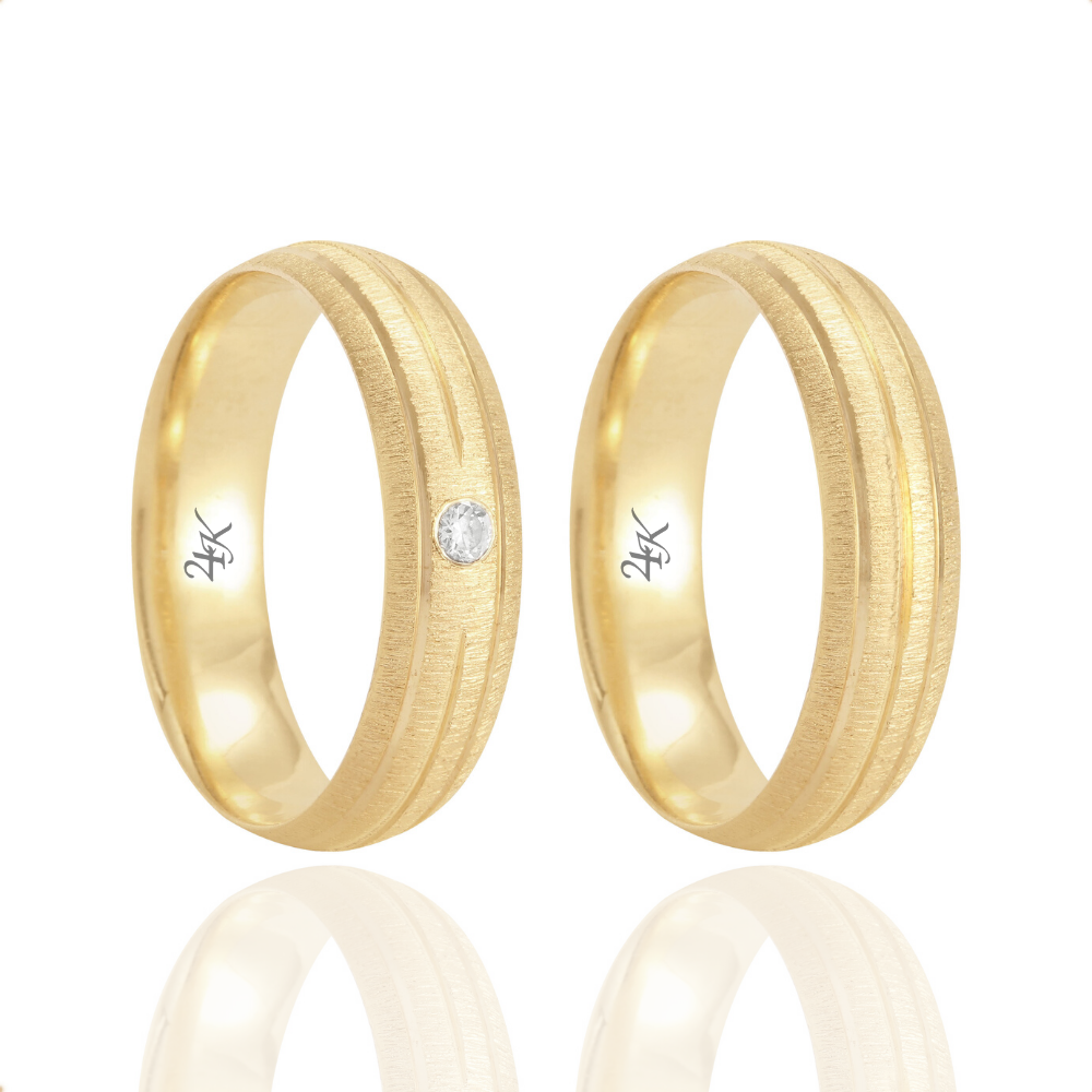 Par de Alianças Exclusivas 17