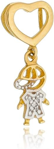 Pingente Menino Filho Coração