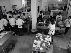 Cocineros en proceso