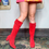 Thumbnail: 90s Does 70s Ruby Red Gogo Boots