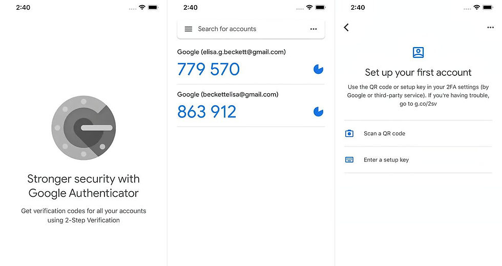 Google Authenticator, Authy, 2FA, 2-faktor godkendelse, IT-sikkerhed, Sikkerhedsguiden