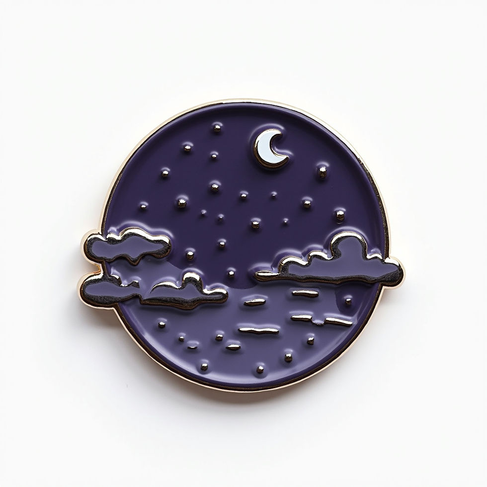 Dark Sky Enamel Pin