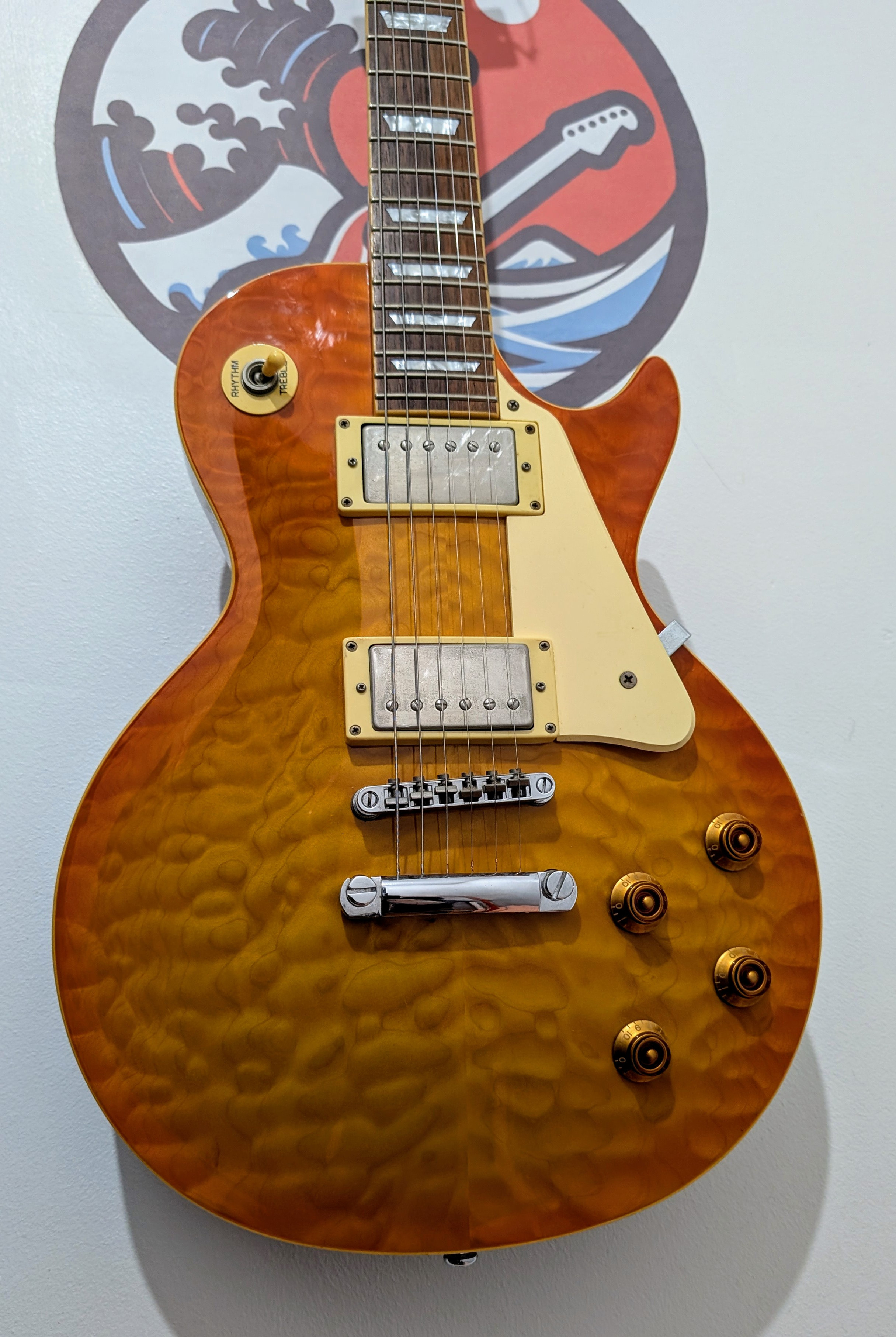 2007 Grassroots LPS Honeyburst Quilt