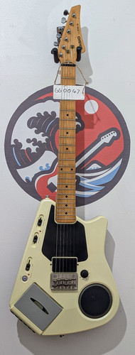 1980s Casio EG-5 Eleking White | Gaijin Guitars