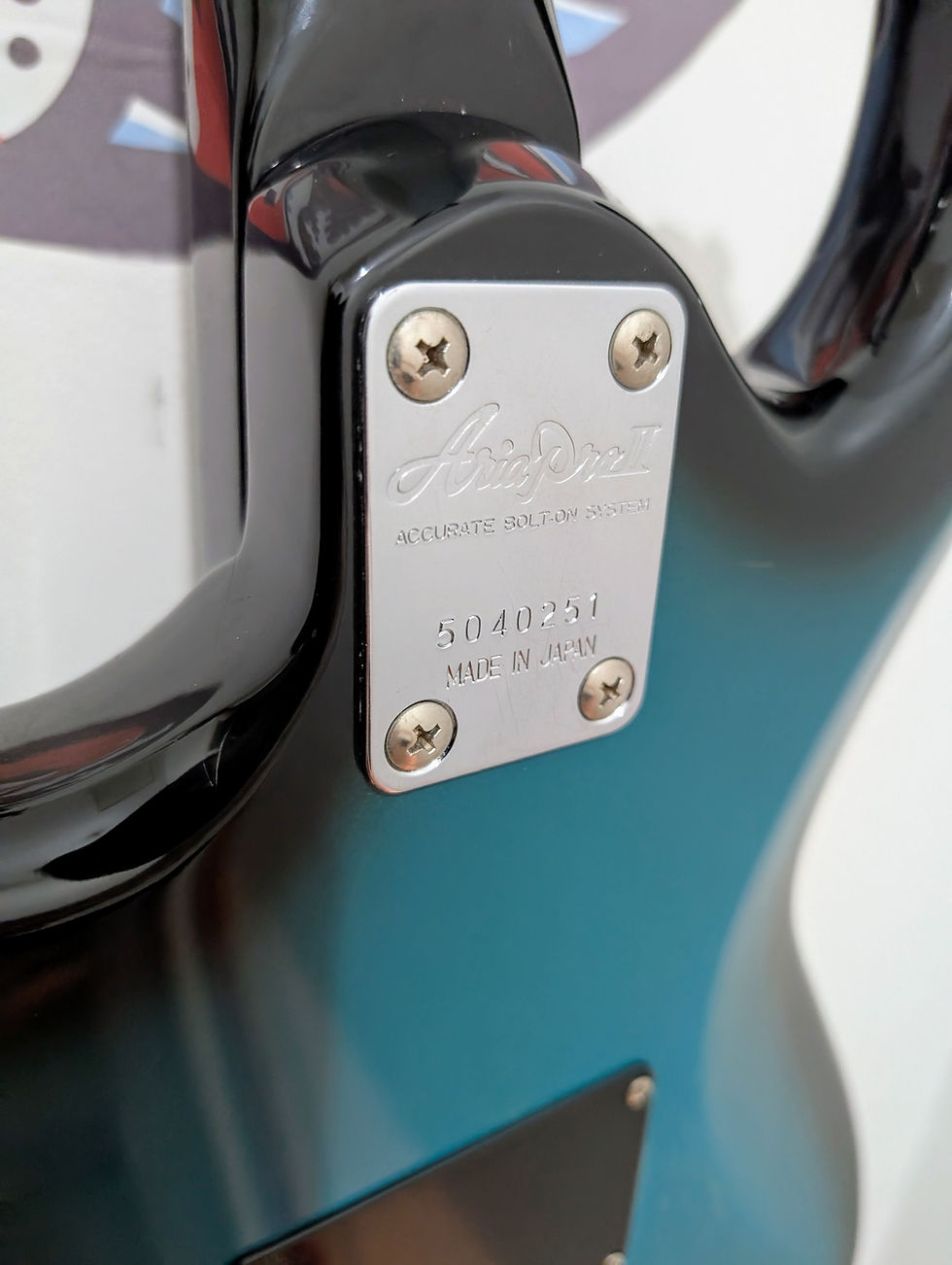 Thumbnail: 1985 Aria Pro II Inazuma V Blueburst