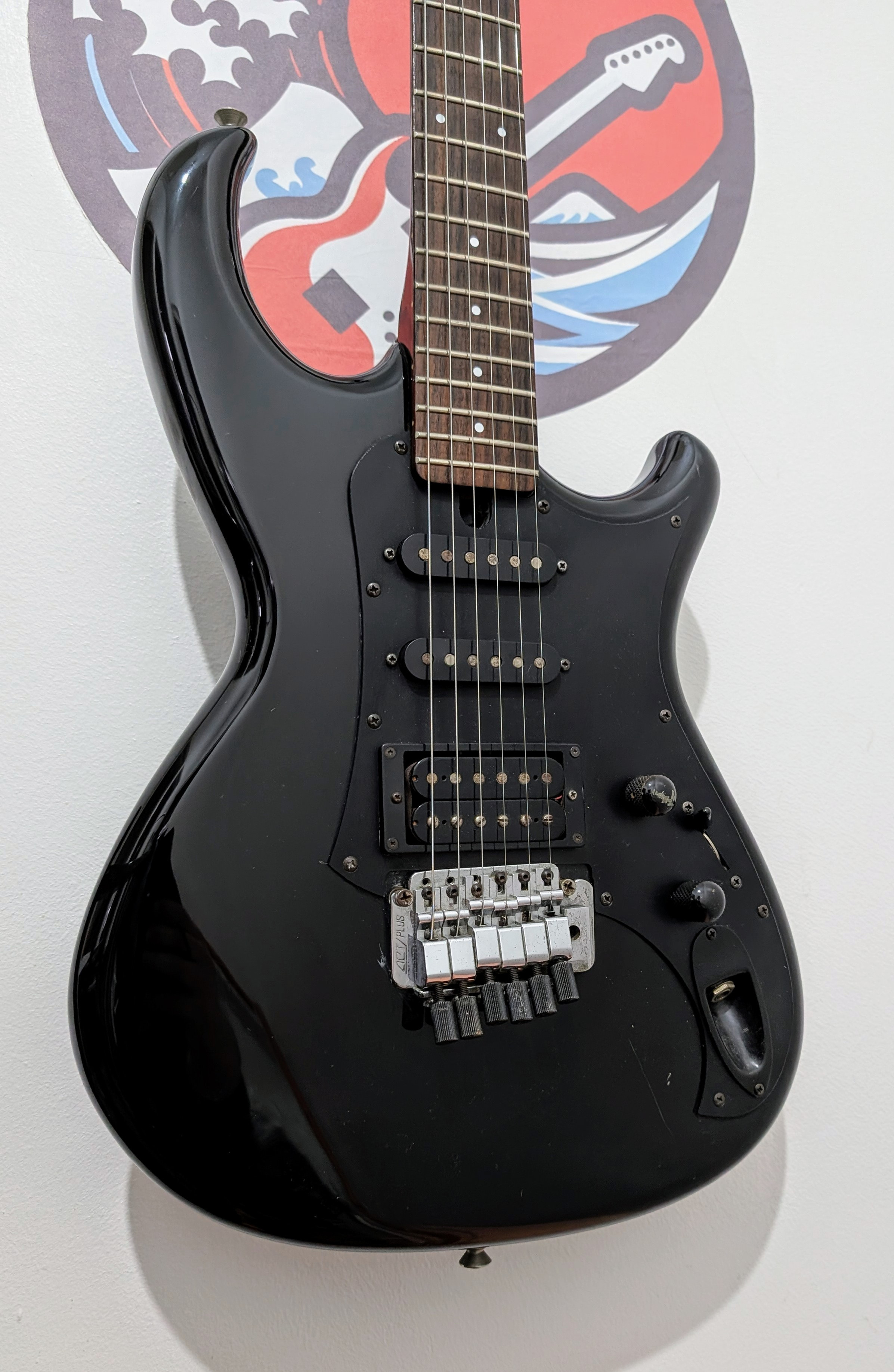 1980 Aria Pro II Wildcat Plus RS Black