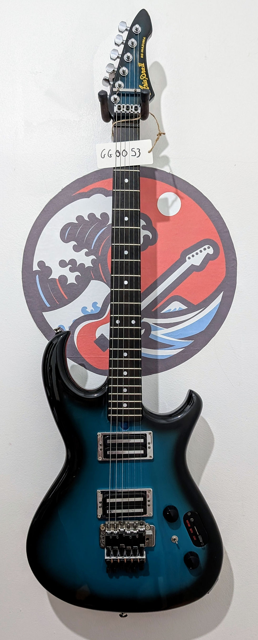 Thumbnail: 1985 Aria Pro II Inazuma V Blueburst