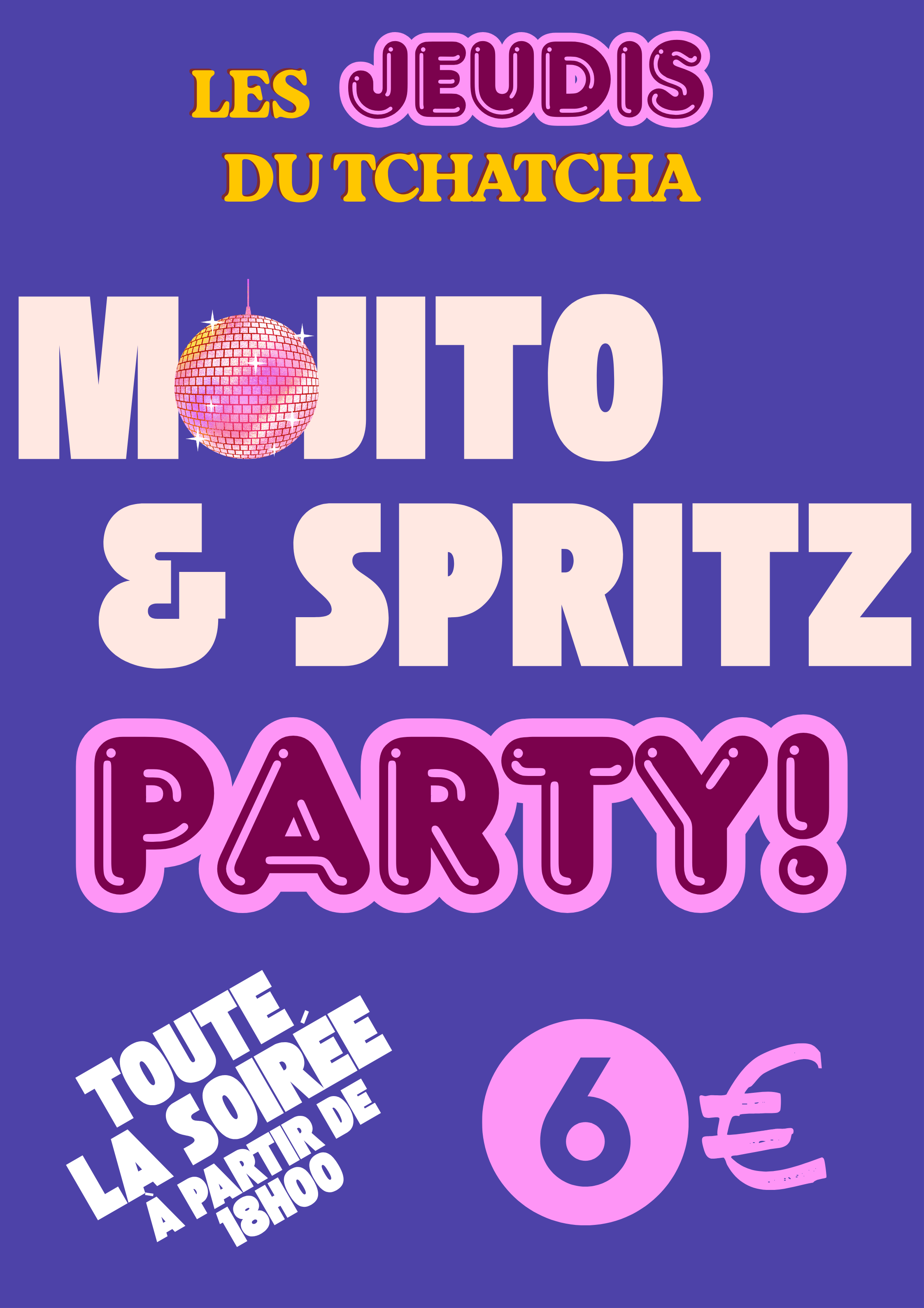 Mojito & Spritz soirée tous les jeudis