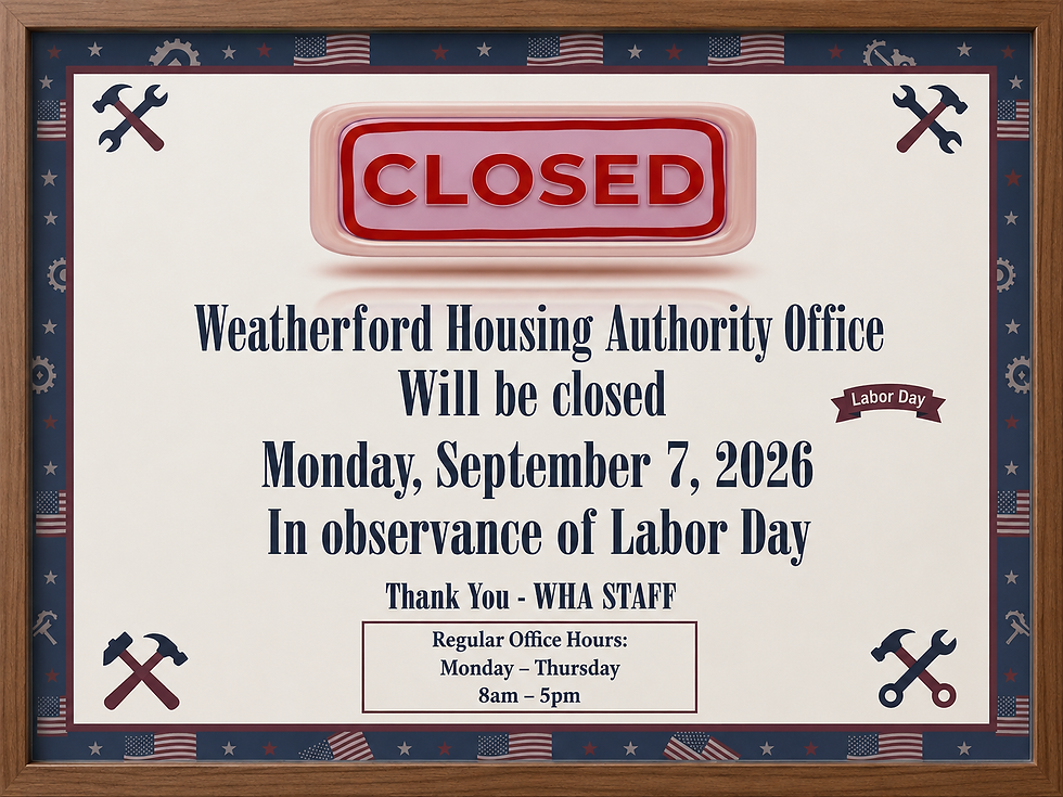 Have a safe and Happy Labor Day!