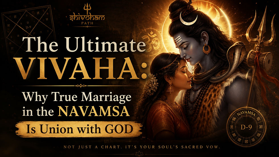The Ultimate Vivaha: Why True Marriage in the Navamsa Is Union with God