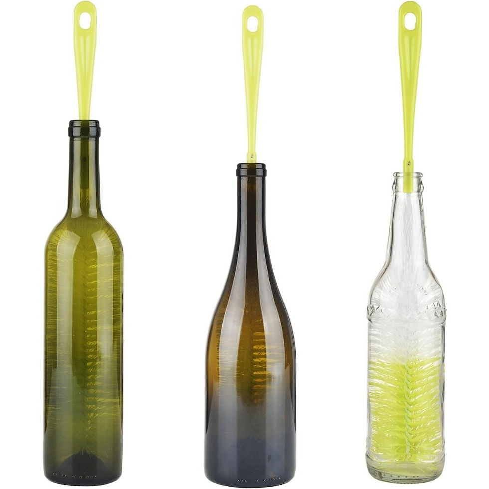 Miniatura: 16” Long Bottle Brush Cleaner for Washing Wine/Beer/Sport Well/Thermos/Glass a