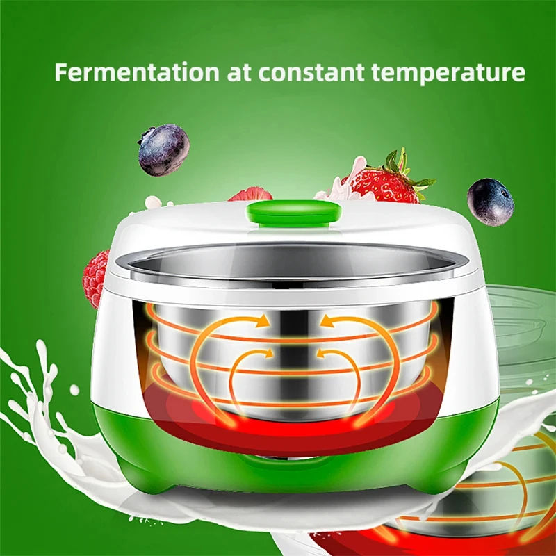 Miniatura: 1L Electric Mini Yogurt Maker Automatic Multifunctional 220V Household Rice Wine
