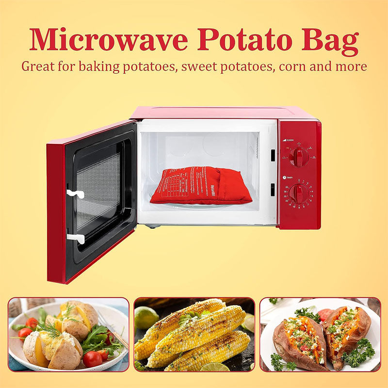 Miniatura: Microwave Potato Bag Reusable Express Microwave Potato Cooker Bag Baked Potato C