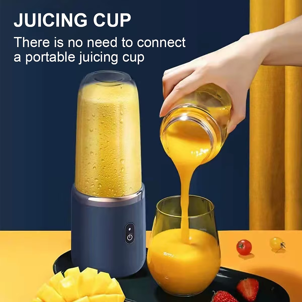 Miniatura: Portable USB Personal Mini Juicer Cup Handheld Travel Blender Single Double Cups
