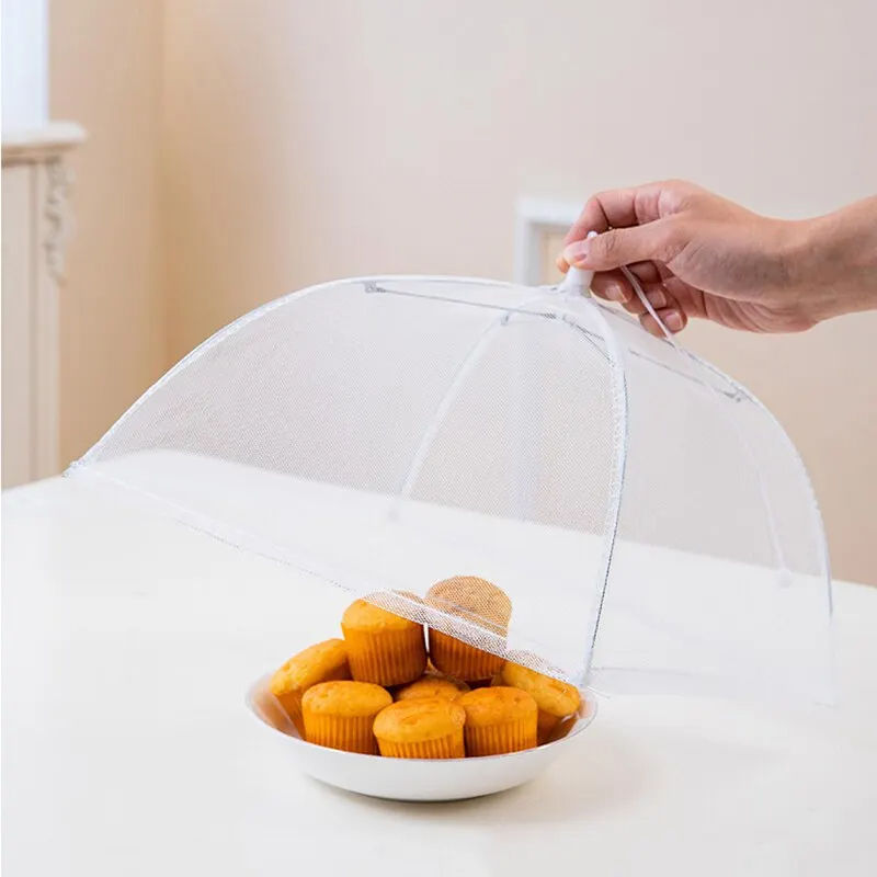 Miniatura: Food Cover Mesh Folding Washable Flies Tables Cover Insect Proof Protective Dish