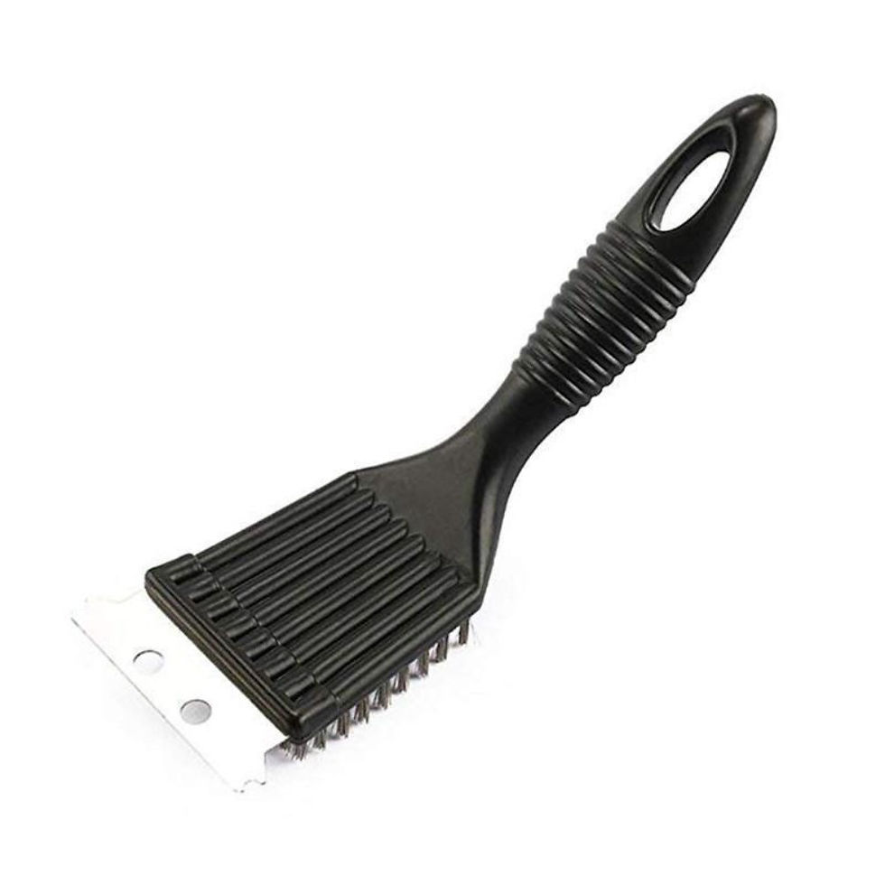 Miniatura: 8-Inch Heavy-Duty Grill Brush - Stainless Steel Wire Extra Strong Cleaning Brush