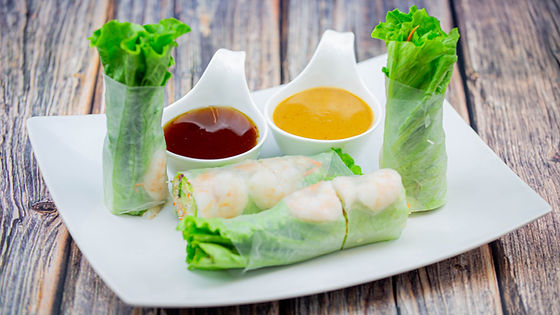 ★ Fresh Rolls Tofu ( 2 pieces )