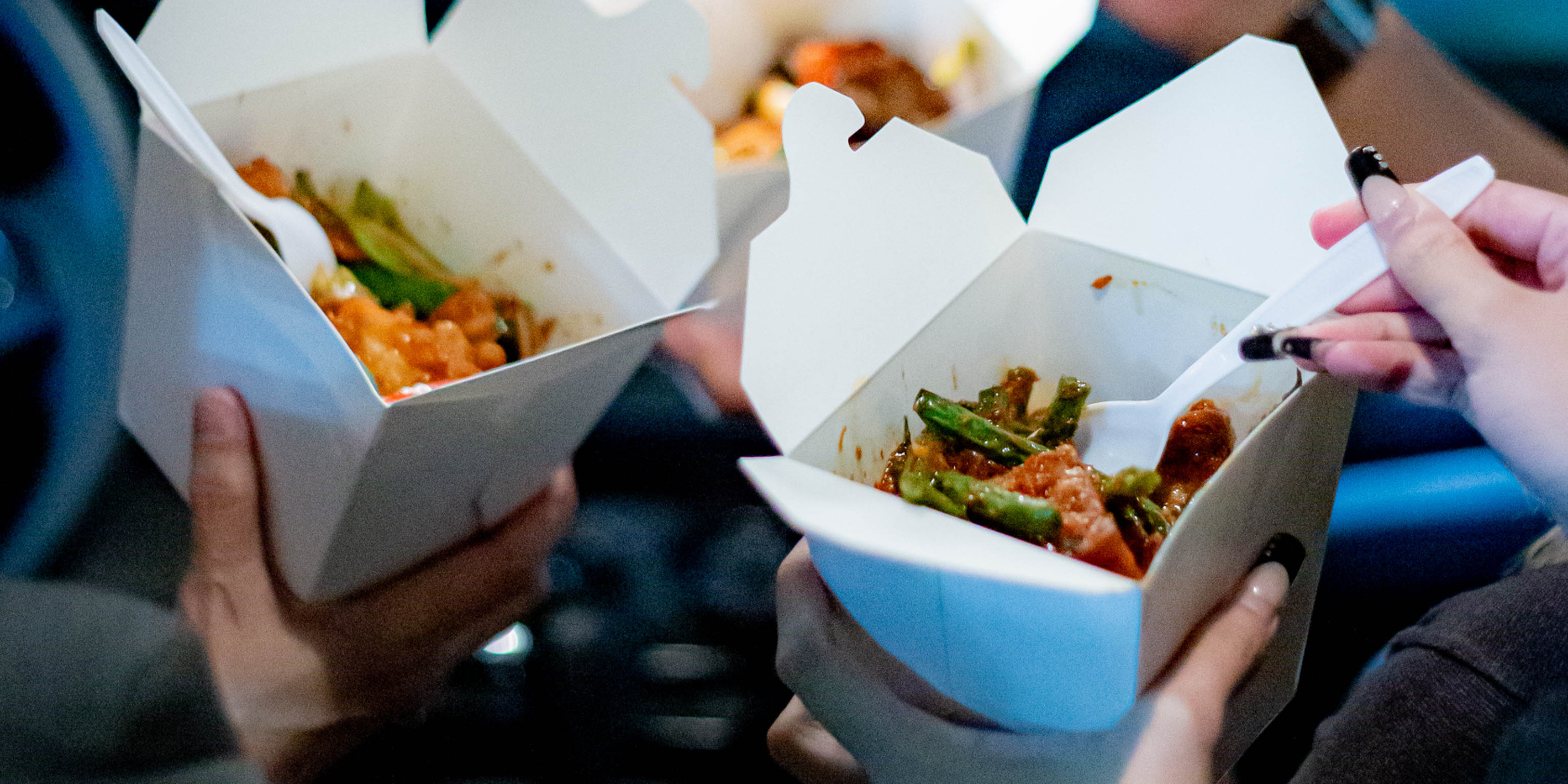 Arranged Food and Objects