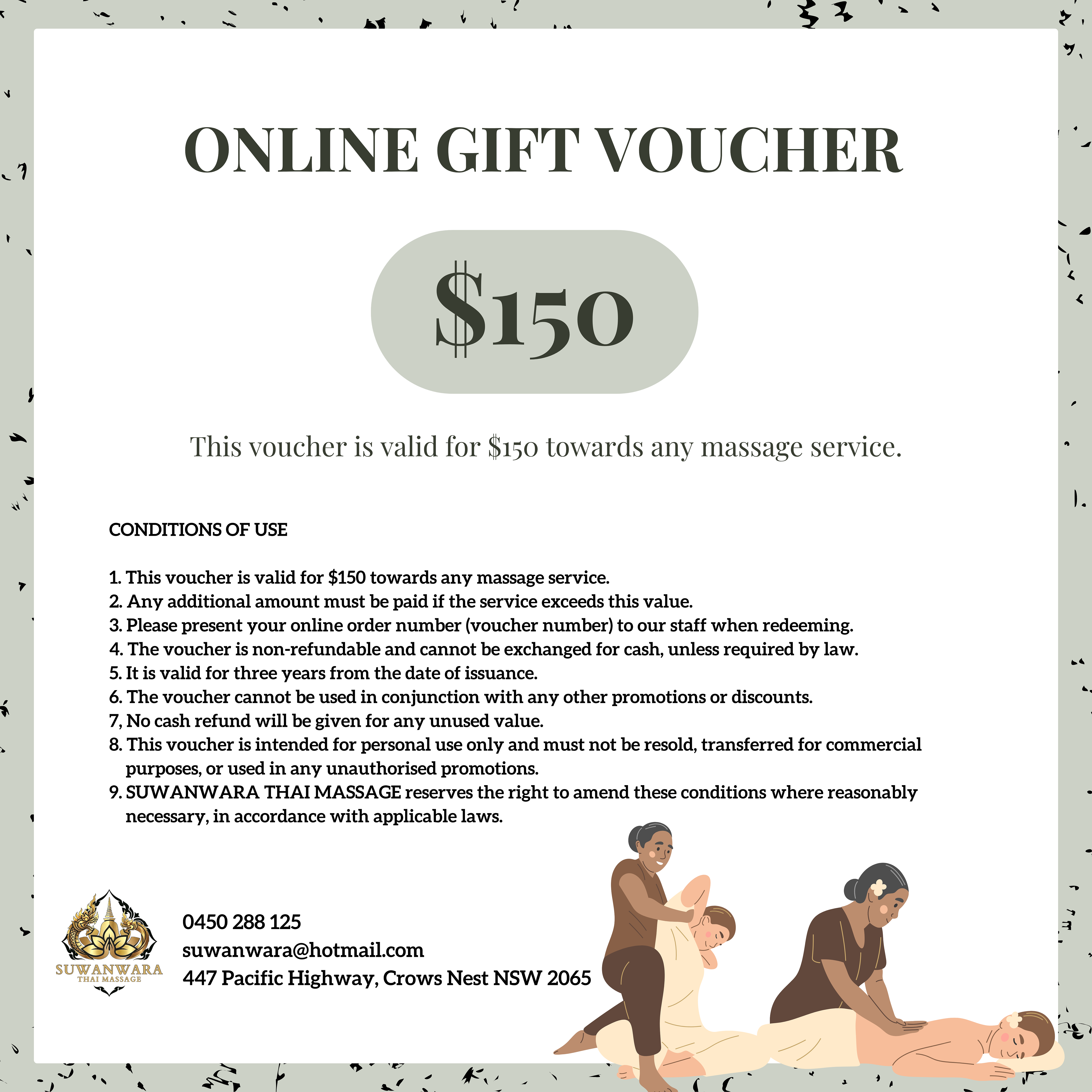 $150 Gift Voucher