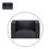Thumbnail: LC3 ARMCHAIR, COMPLETE CUSHION SET