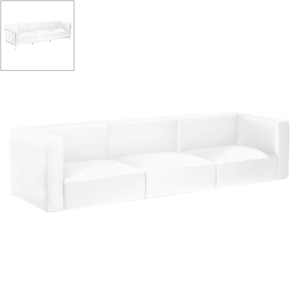 Miniaturbild: 3 SITZER SOFA NO 3 - KOMPLETTES KISSENSET