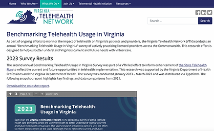 Virginia Telehealth Network benchmarking usage survey.png