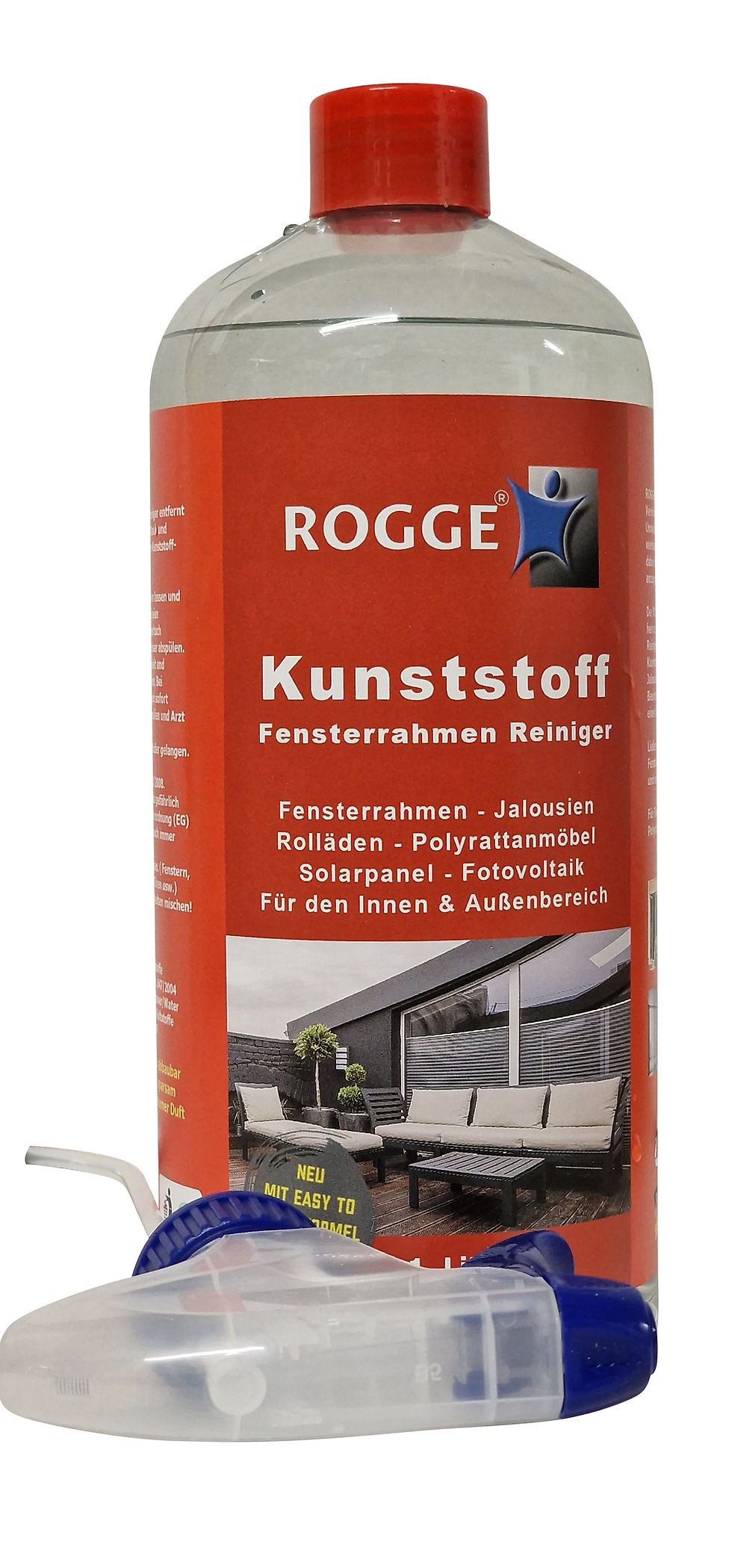 Miniaturbild: Kunststoff - Fensterrahmen All-in-One Profi Reiniger  1.Liter