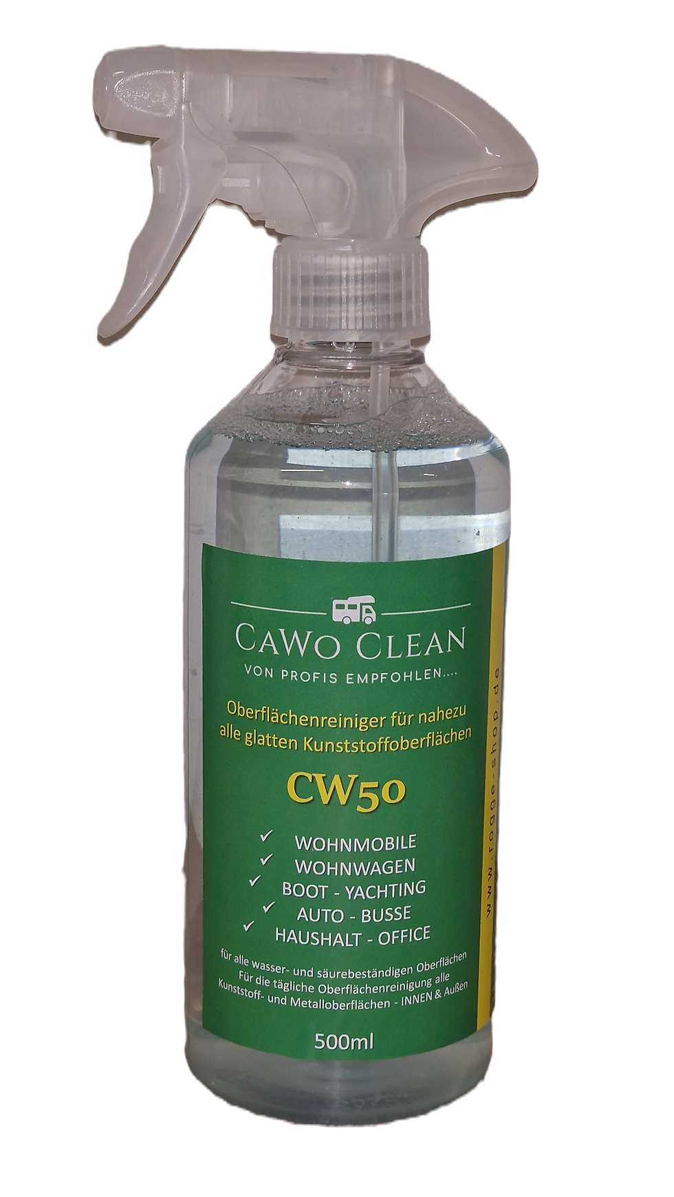Miniaturbild: CW50 Professional Oberflächenreiniger Set für Innen&Außen 500ml inkl. 5x Tücher