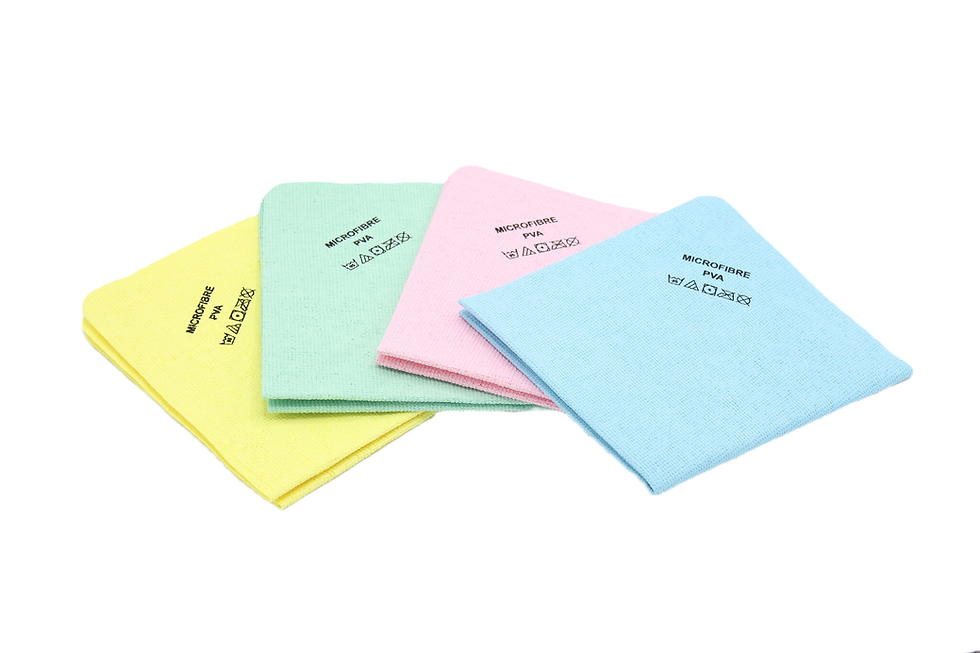 Miniaturbild: PVA-PROAKTIVE Mikrofaser 38x35cm, grün, 5er Pack Premium Microqualität