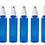 Miniaturbild: 5x 250ml Pumsprayflasche blau inkl. Zerstäuber 24/410 PET