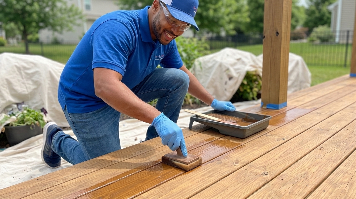 Refresh Your Deck With Easy Wood Staining