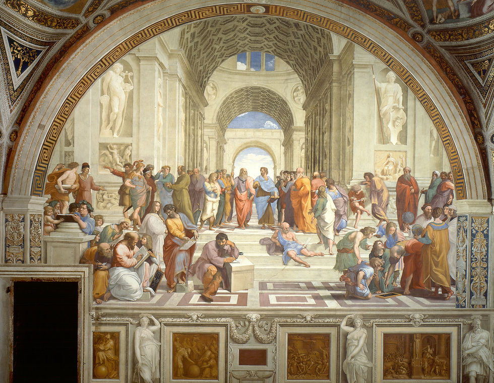 The School of Athens, Raphael, 1511
