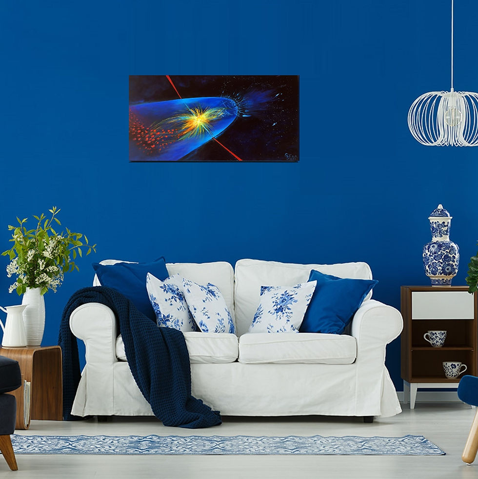 Thumbnail: Abstract paintings for the interior design