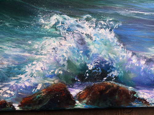 Sea Breeze Painting - Buy Online at OBK ART | Original Art for