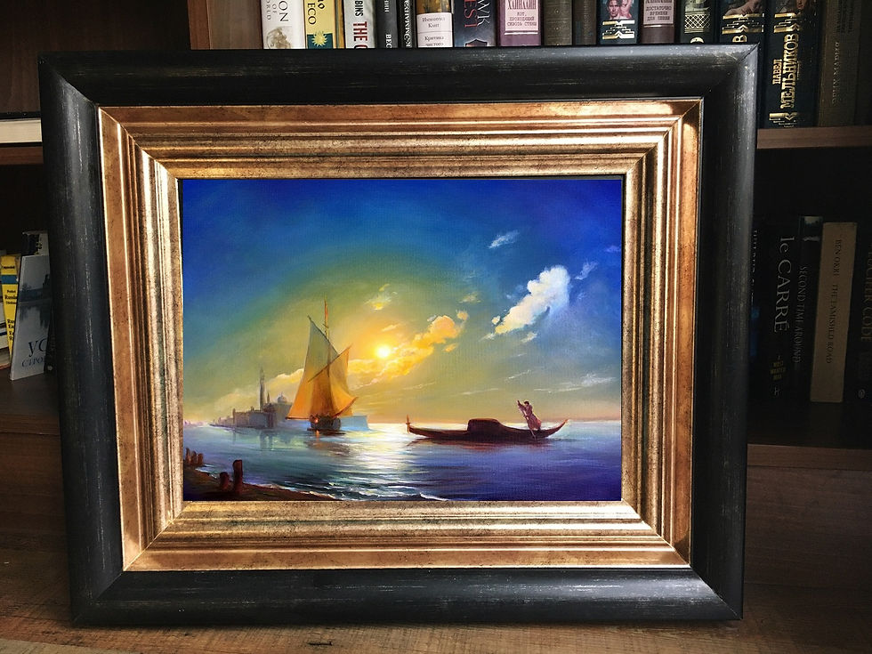 Thumbnail: gold-silver-black frame