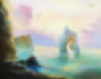 The Golden Gate. Original oil painting