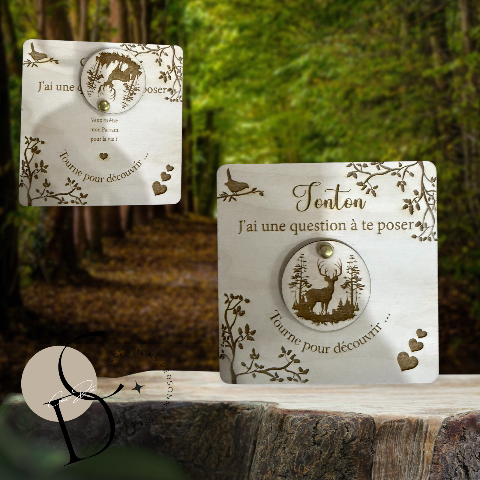 Carte tournante demande marraine CERF