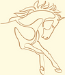 Cheval logo Tiphaine Ramette