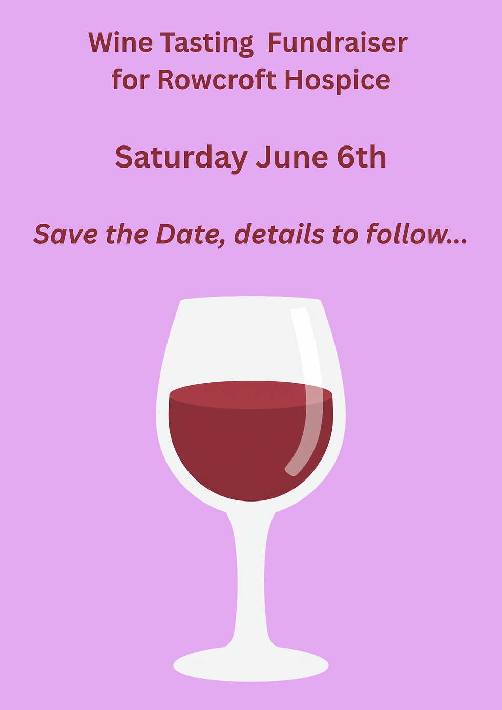 Wine Tasting Fundraiser