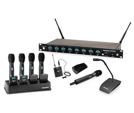 ClearOne WS800 digital wireless microphone system | AudeoNet