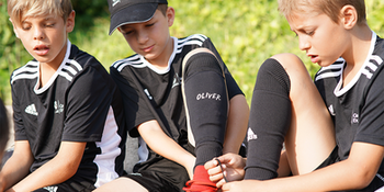 Players measured their football data with GPS tracker