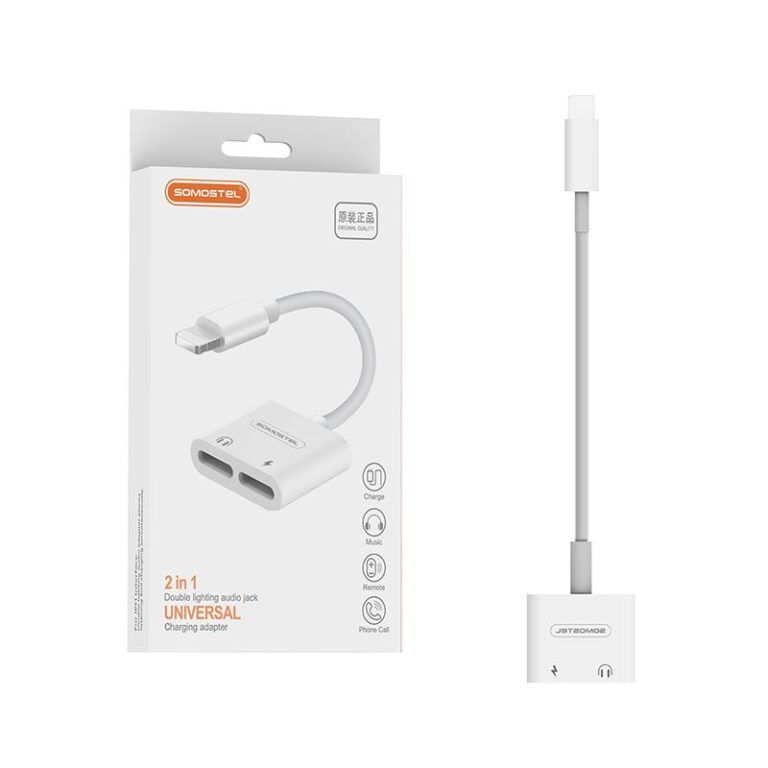 Thumbnail: 2-in-1 Charging and Audio Adapter for iPhone SMS-BZ05